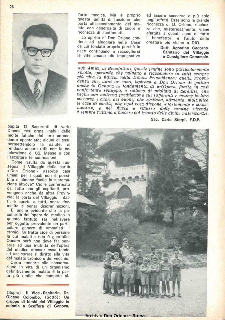 La piccola Opera della Divina Provvidenza, 60, 17, 01-09-1965, pagina 26