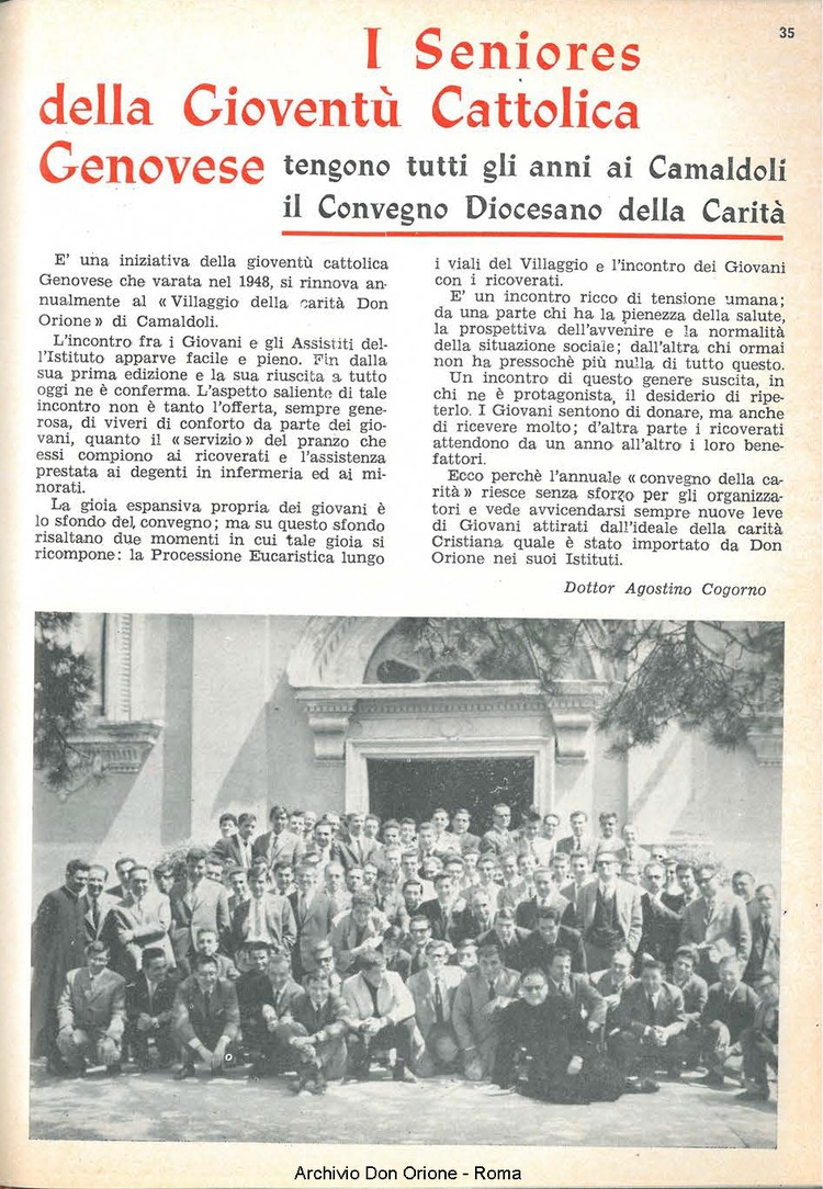 La piccola Opera della Divina Provvidenza, 60, 17, 01-09-1965, pagina 35