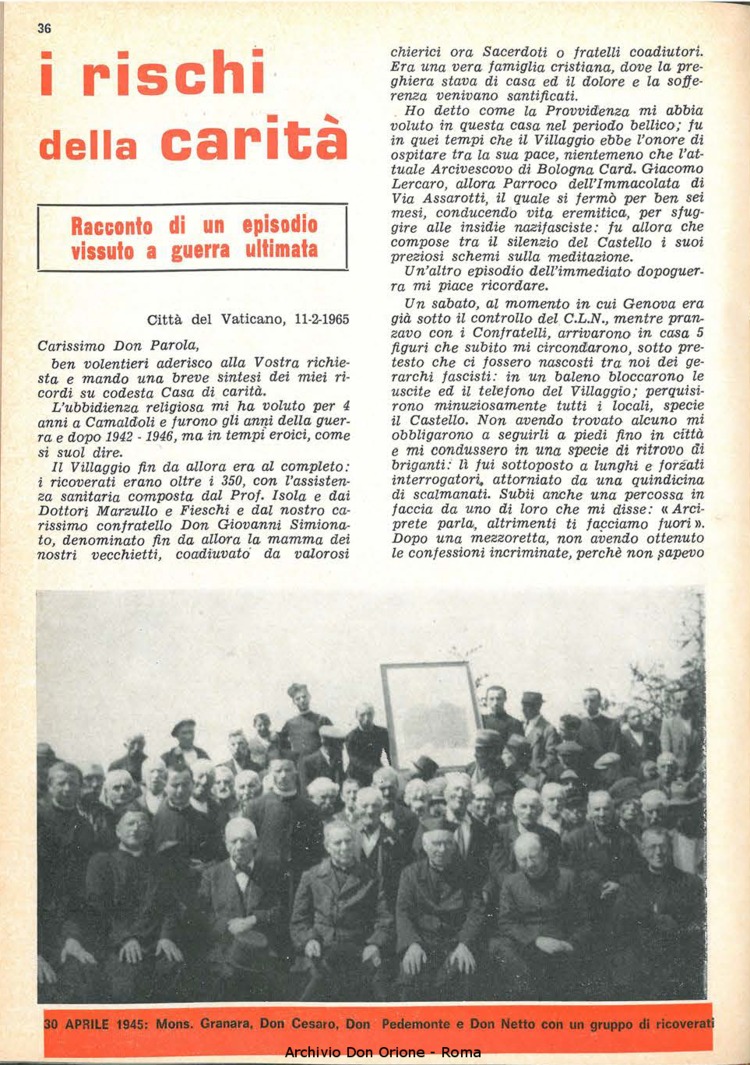 La piccola Opera della Divina Provvidenza, 60, 17, 01-09-1965, pagina 36