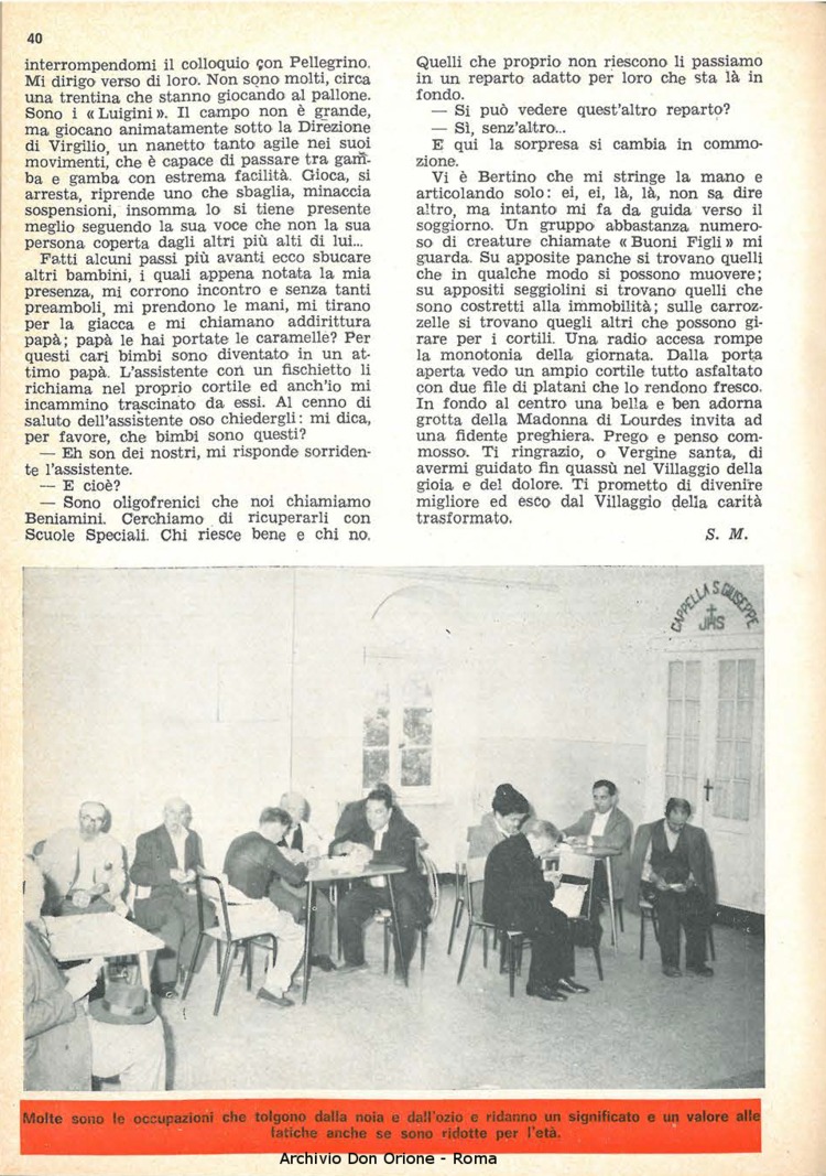 La piccola Opera della Divina Provvidenza, 60, 17, 01-09-1965, pagina 40