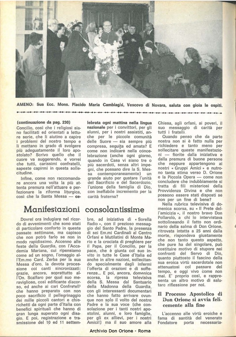 La piccola Opera della Divina Provvidenza, 60, 21, 01-11-1965, pagina 12