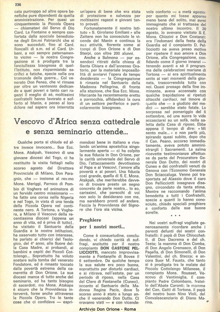 La piccola Opera della Divina Provvidenza, 60, 21, 01-11-1965, pagina 16