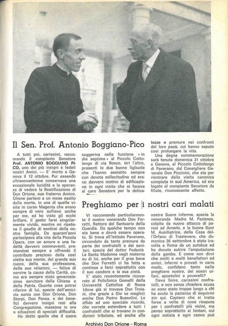 La piccola Opera della Divina Provvidenza, 60, 21, 01-11-1965, pagina 17