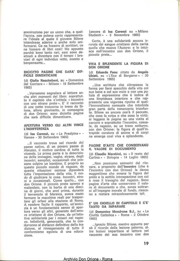 La piccola Opera della Divina Provvidenza, 60, 23, 01-12-1965, pagina 21