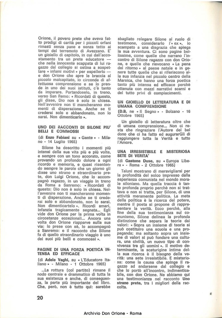 La piccola Opera della Divina Provvidenza, 60, 23, 01-12-1965, pagina 22