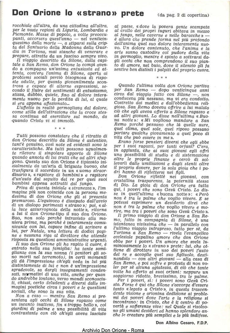 La piccola Opera della Divina Provvidenza, 60, 23, 01-12-1965, pagina 27