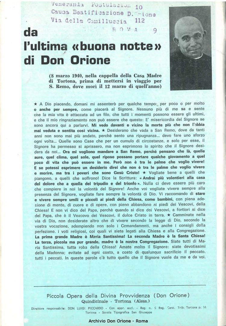 La piccola Opera della Divina Provvidenza, 60, 23, 01-12-1965, pagina 28