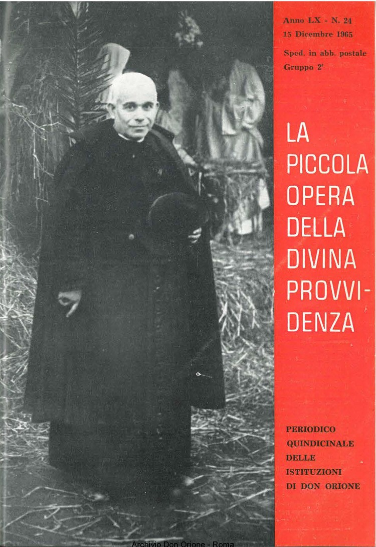 La piccola Opera della Divina Provvidenza, 60, 24, 15-12-1965, pagina 1