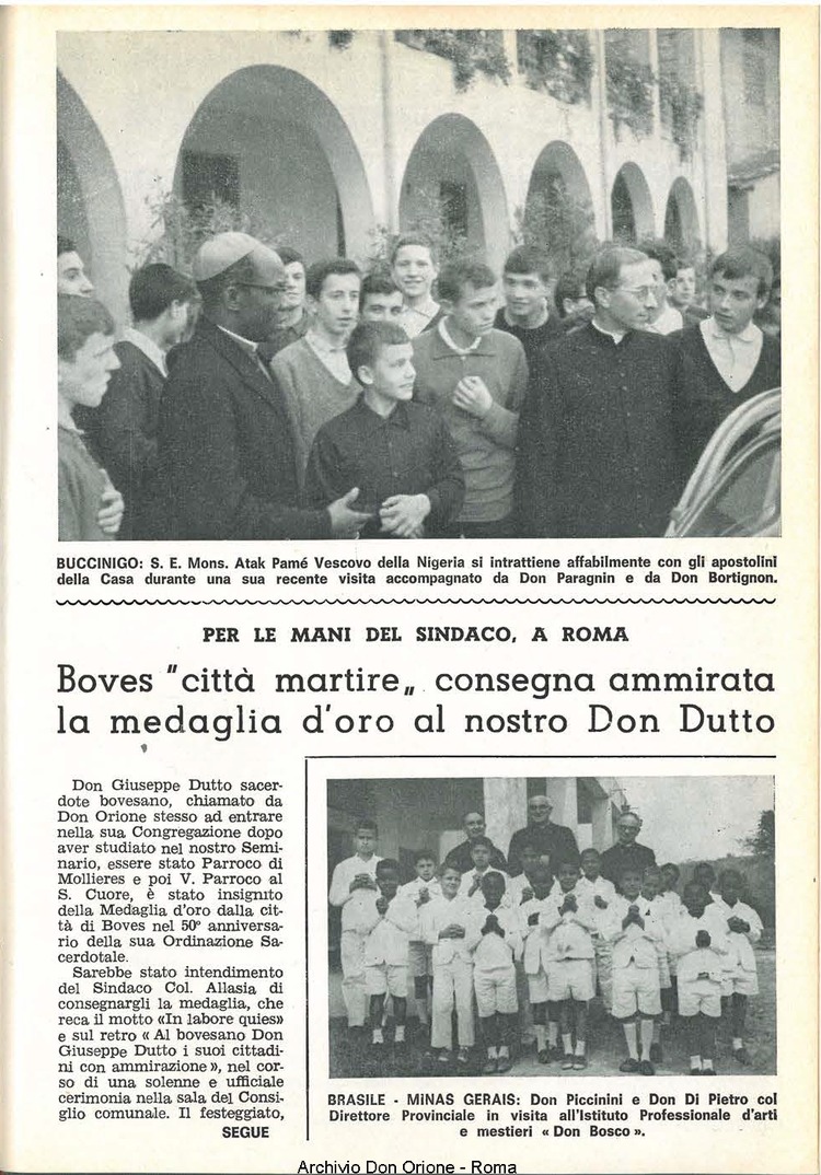 La piccola Opera della Divina Provvidenza, 60, 24, 15-12-1965, pagina 9