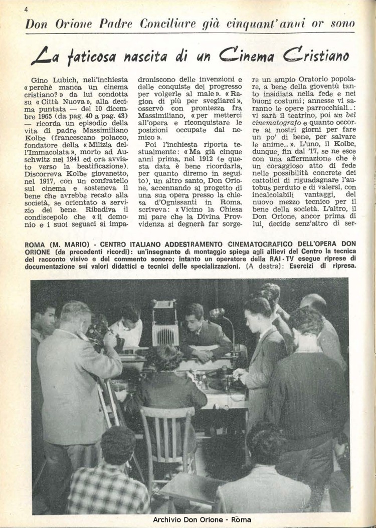 La piccola Opera della Divina Provvidenza, 61, 01, 01-01-1966, pagina 4