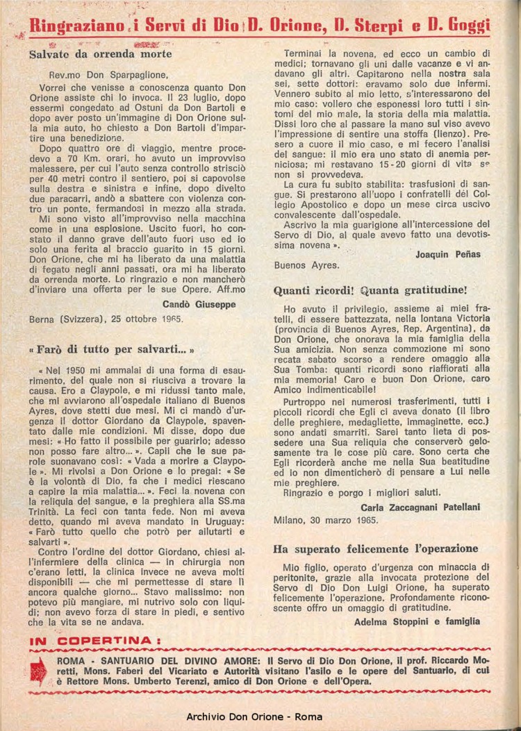 La piccola Opera della Divina Provvidenza, 61, 01, 01-01-1966, pagina 22