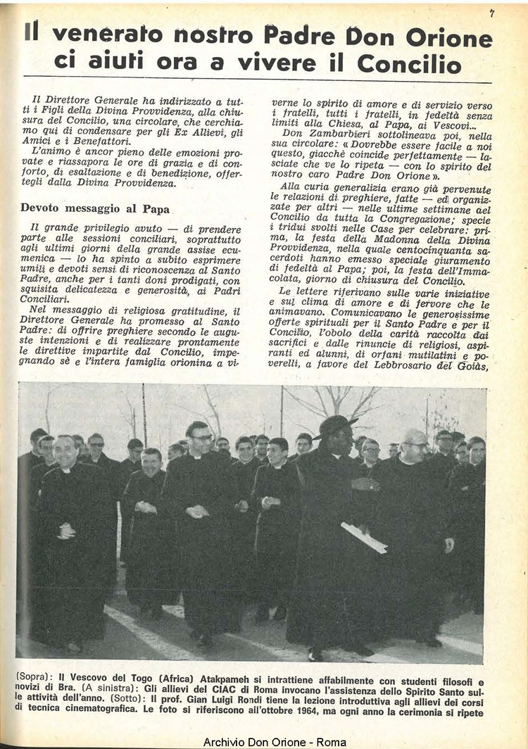 La piccola Opera della Divina Provvidenza, 61, 01, 01-01-1966, pagina 27