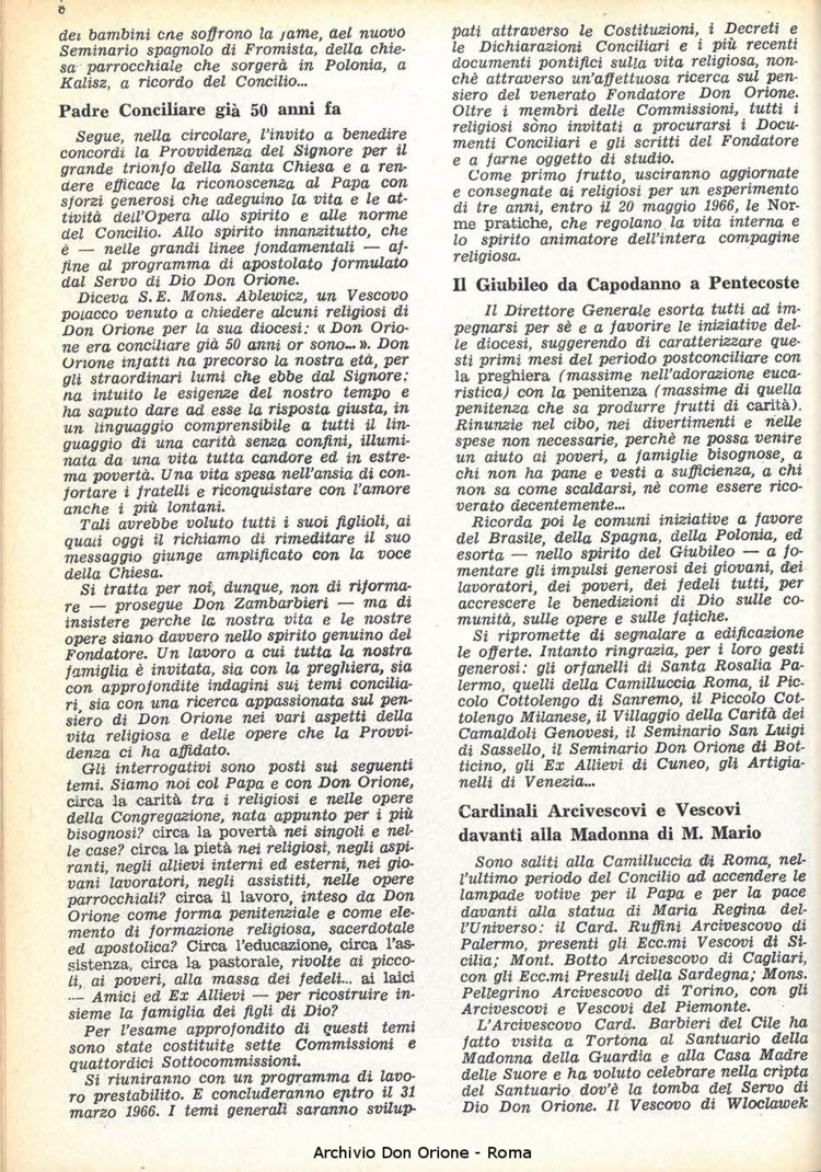 La piccola Opera della Divina Provvidenza, 61, 01, 01-01-1966, pagina 28