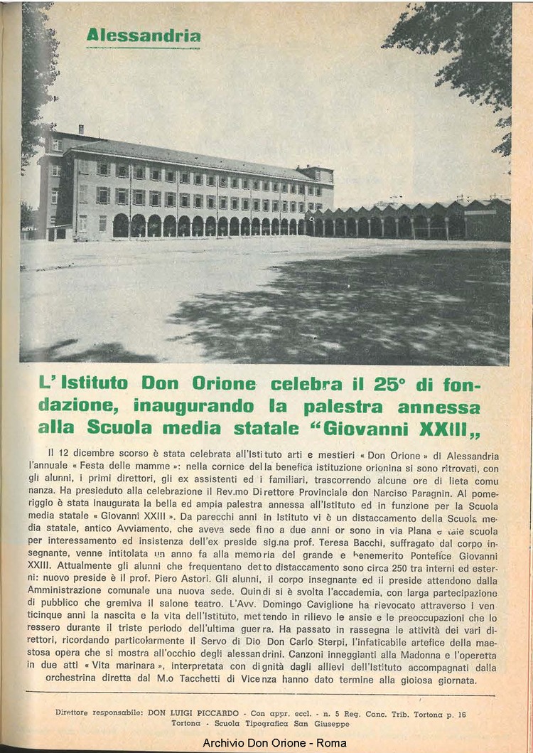 La piccola Opera della Divina Provvidenza, 61, 03_04, 15-02-1966, pagina 19