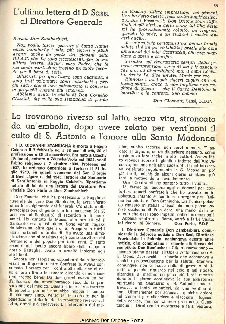 La piccola Opera della Divina Provvidenza, 61, 05, 01-03-1966, pagina 11
