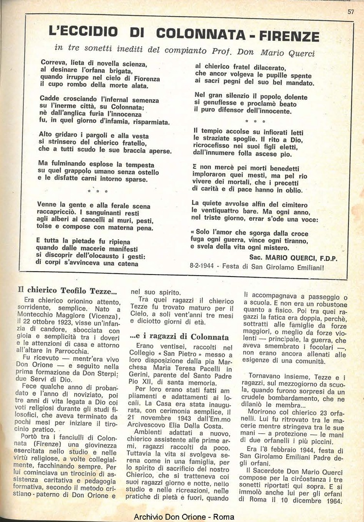 La piccola Opera della Divina Provvidenza, 61, 05, 01-03-1966, pagina 13