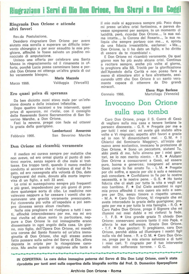 La piccola Opera della Divina Provvidenza, 61, 07, 01-04-1966, pagina 2