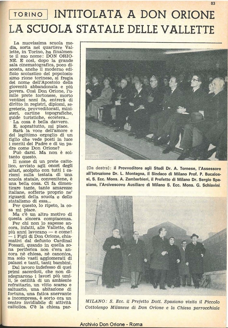 La piccola Opera della Divina Provvidenza, 61, 07, 01-04-1966, pagina 23