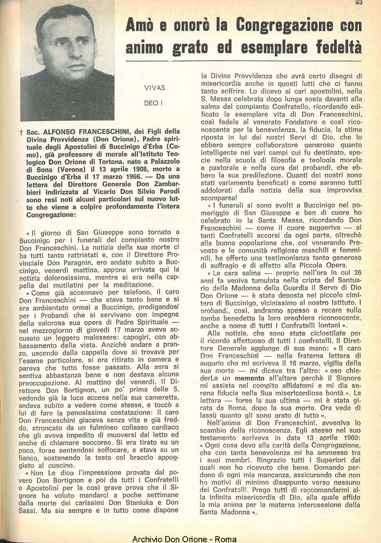 La piccola Opera della Divina Provvidenza, 61, 07, 01-04-1966, pagina 33