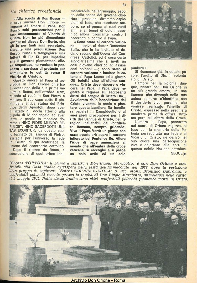 La piccola Opera della Divina Provvidenza, 61, 10, 15-05-1966, pagina 7