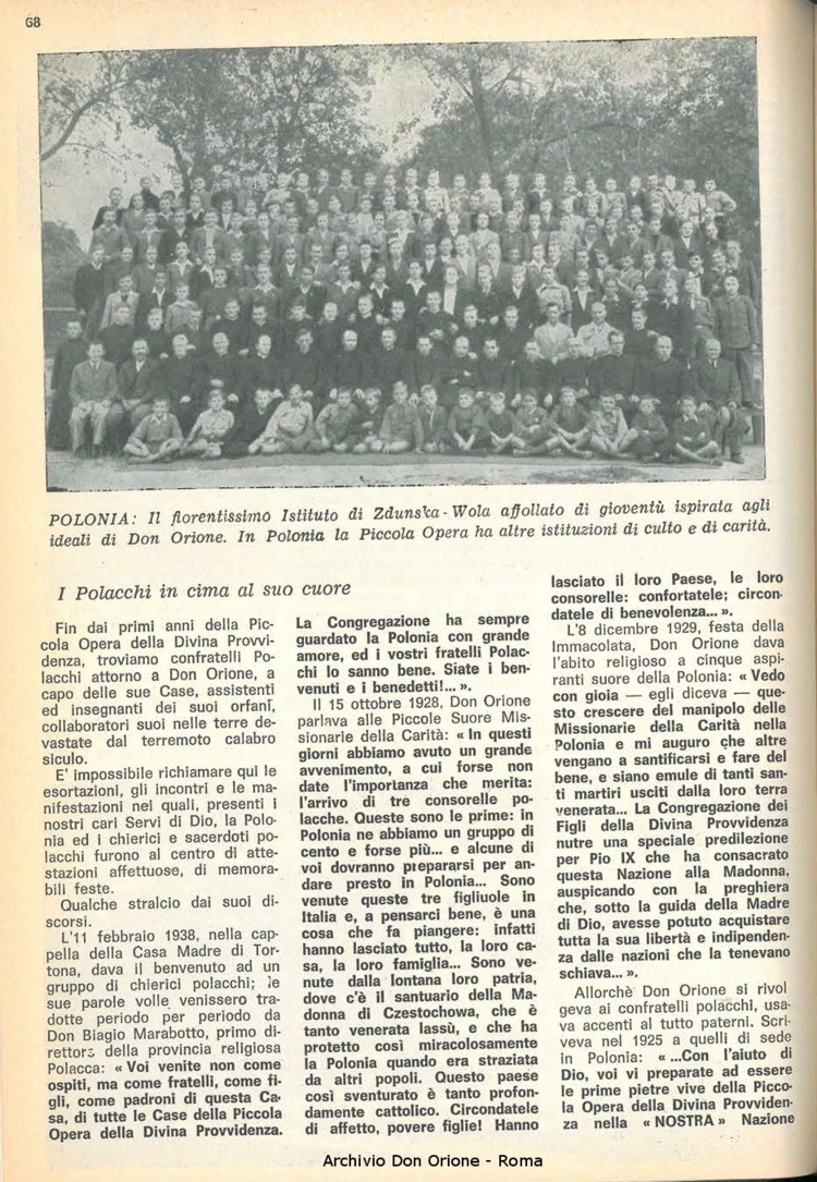 La piccola Opera della Divina Provvidenza, 61, 10, 15-05-1966, pagina 8