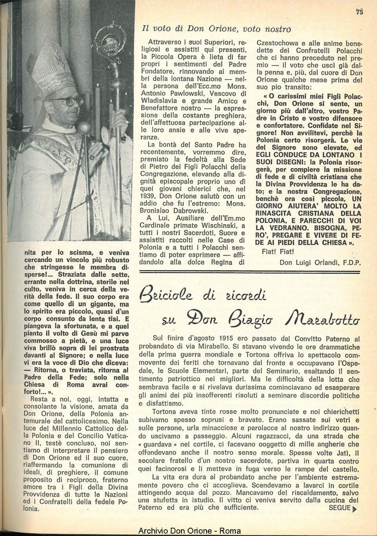 La piccola Opera della Divina Provvidenza, 61, 10, 15-05-1966, pagina 15
