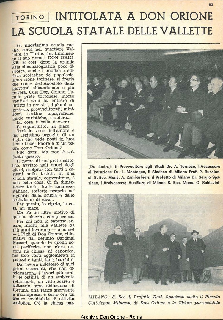 La piccola Opera della Divina Provvidenza, 61, 10, 15-05-1966, pagina 23