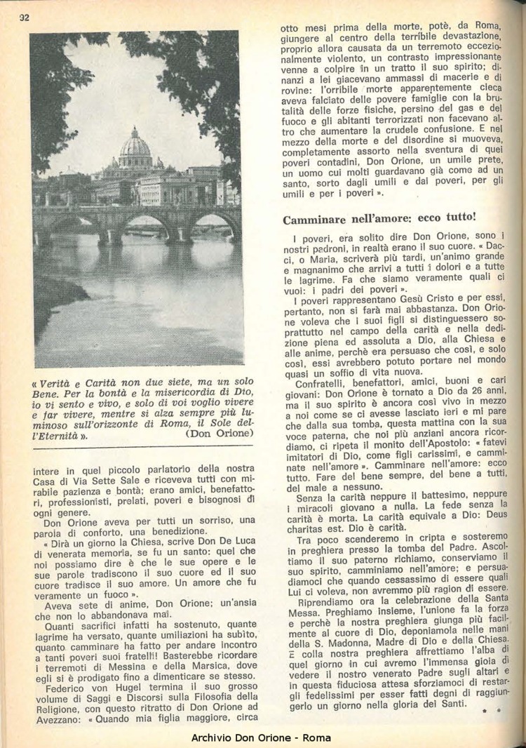 La piccola Opera della Divina Provvidenza, 61, 10, 15-05-1966, pagina 32