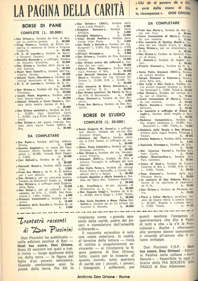 La piccola Opera della Divina Provvidenza, 61, 10, 15-05-1966, pagina 34