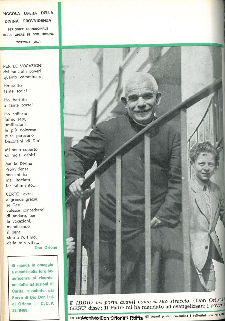 La piccola Opera della Divina Provvidenza, 61, 10, 15-05-1966, pagina 36