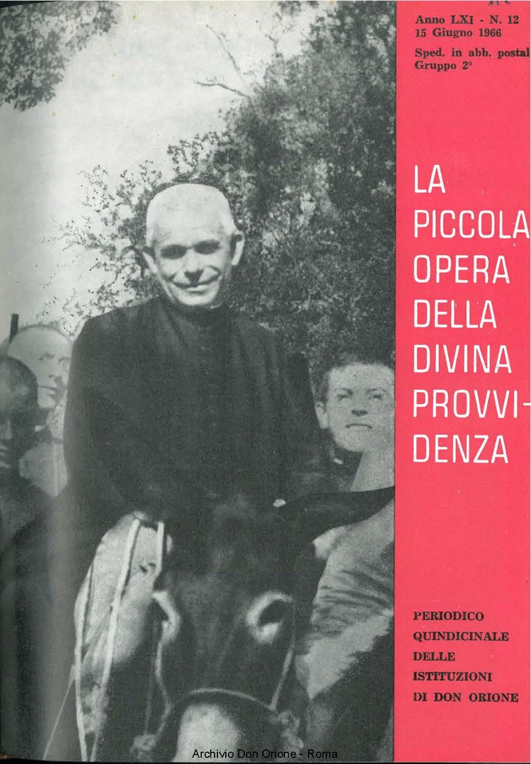La piccola Opera della Divina Provvidenza, 61, 12, 15-06-1966, pagina 1