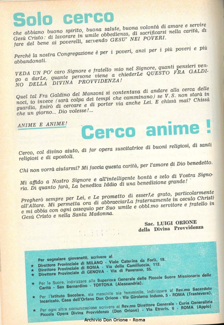 La piccola Opera della Divina Provvidenza, 61, 12, 15-06-1966, pagina 18