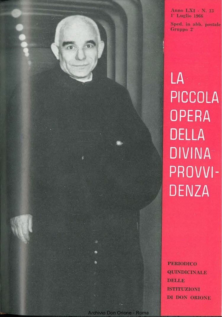 La piccola Opera della Divina Provvidenza, 61, 13, 01-07-1966, pagina 1