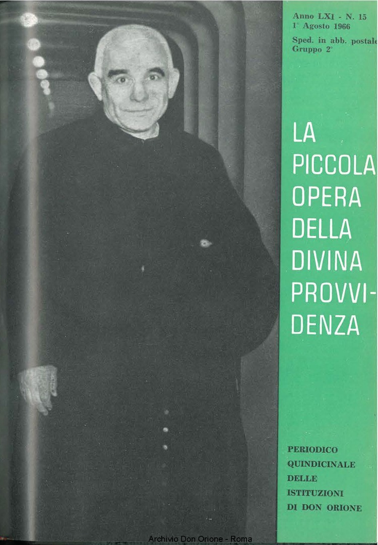 La piccola Opera della Divina Provvidenza, 61, 15, 01-08-1966, pagina 1
