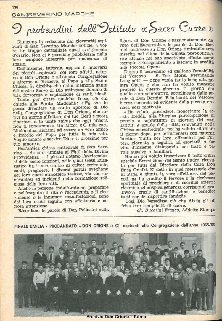 La piccola Opera della Divina Provvidenza, 61, 15, 01-08-1966, pagina 12