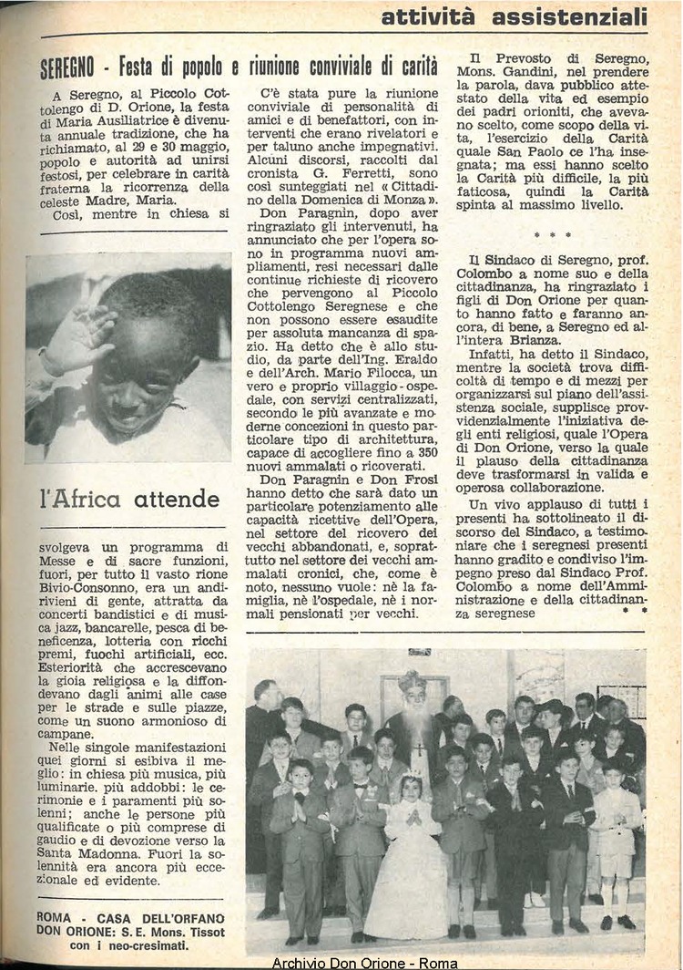 La piccola Opera della Divina Provvidenza, 61, 15, 01-08-1966, pagina 13