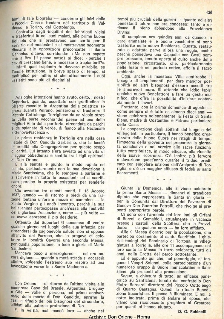 La piccola Opera della Divina Provvidenza, 61, 15, 01-08-1966, pagina 15