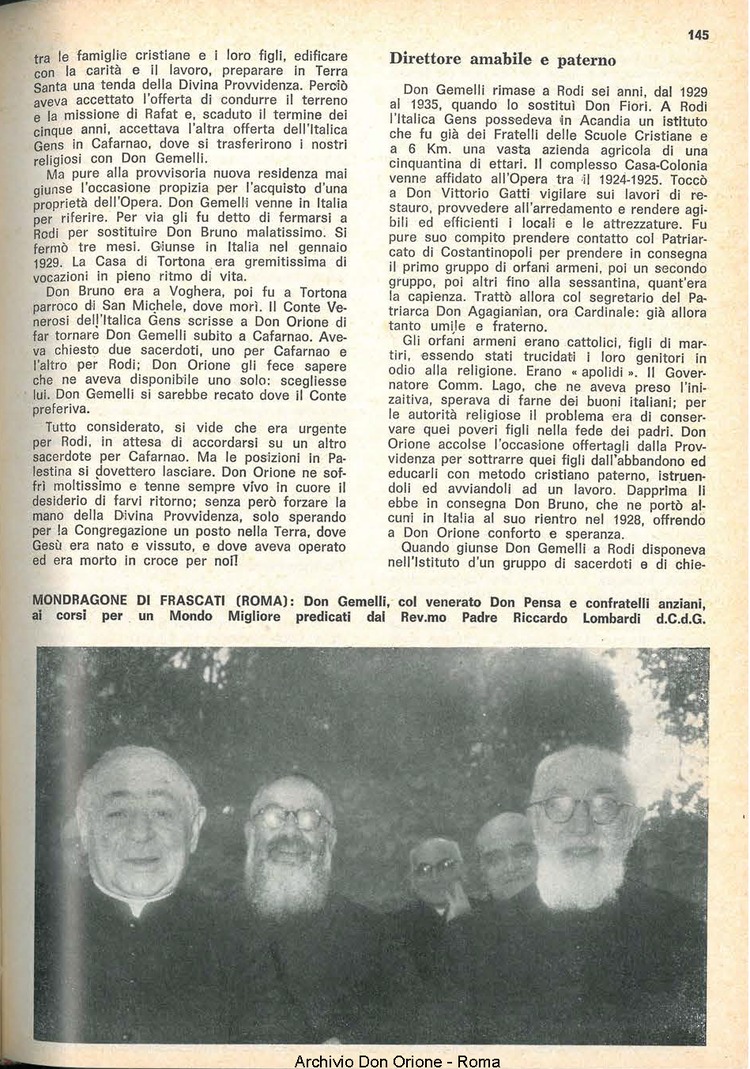 La piccola Opera della Divina Provvidenza, 61, 15, 01-08-1966, pagina 21