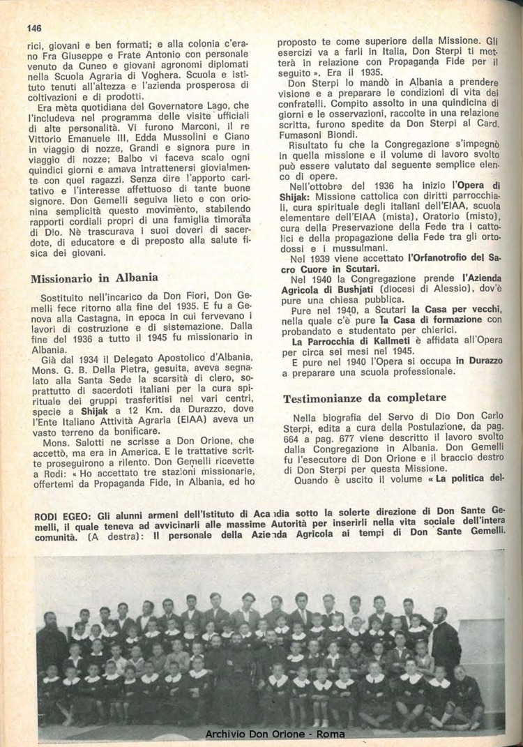 La piccola Opera della Divina Provvidenza, 61, 15, 01-08-1966, pagina 22