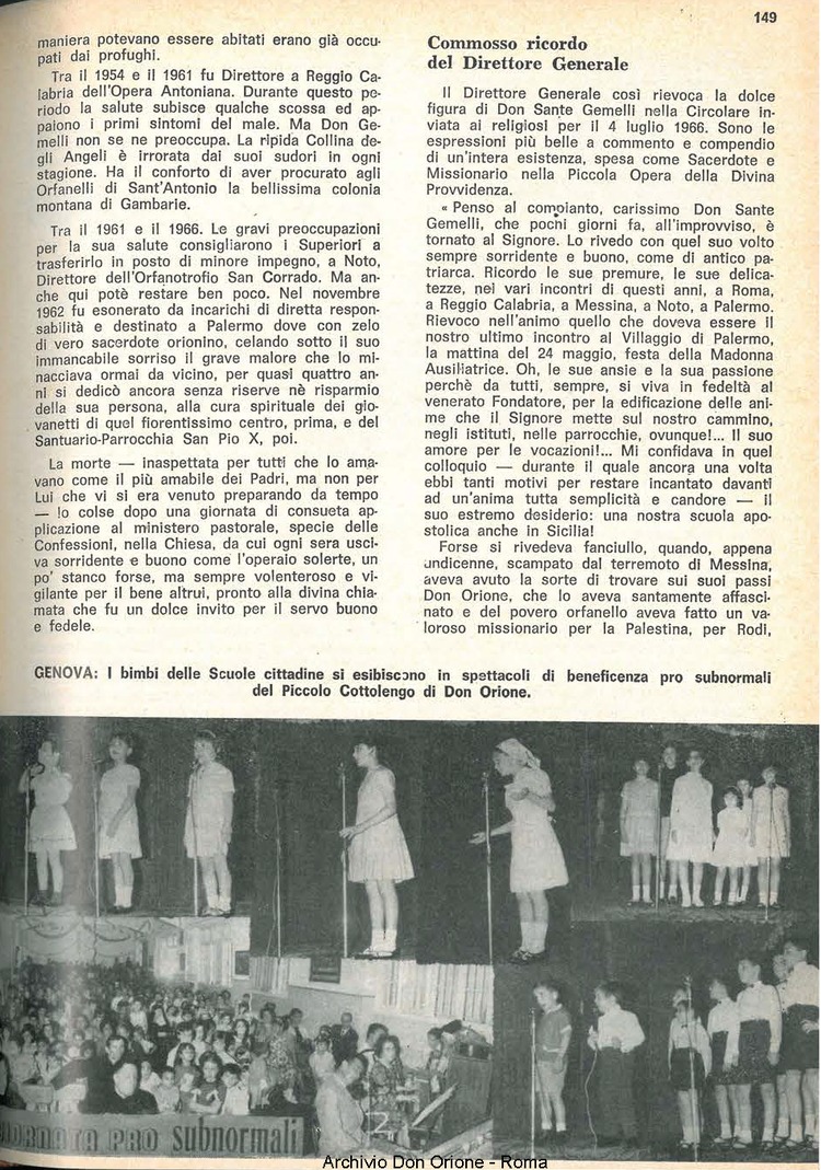 La piccola Opera della Divina Provvidenza, 61, 15, 01-08-1966, pagina 25