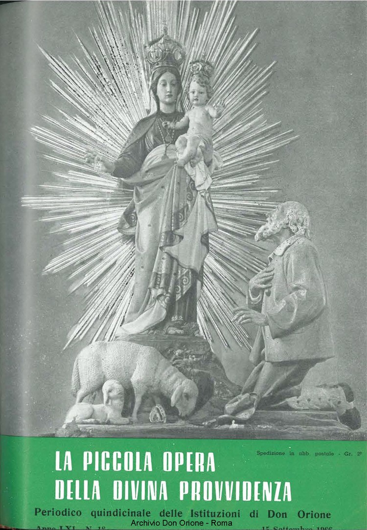 La piccola Opera della Divina Provvidenza, 61, 17, 15-09-1966, pagina 1