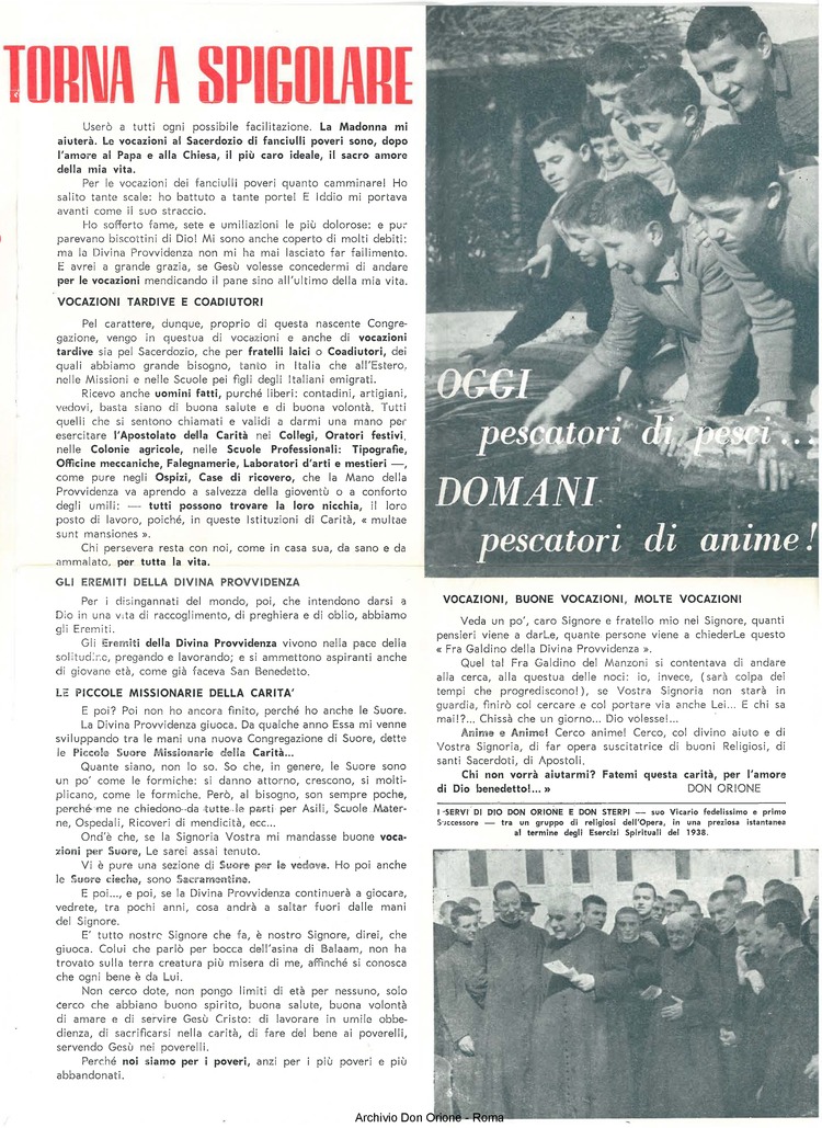 La piccola Opera della Divina Provvidenza, 61, 18, 15-09-1966, pagina 3