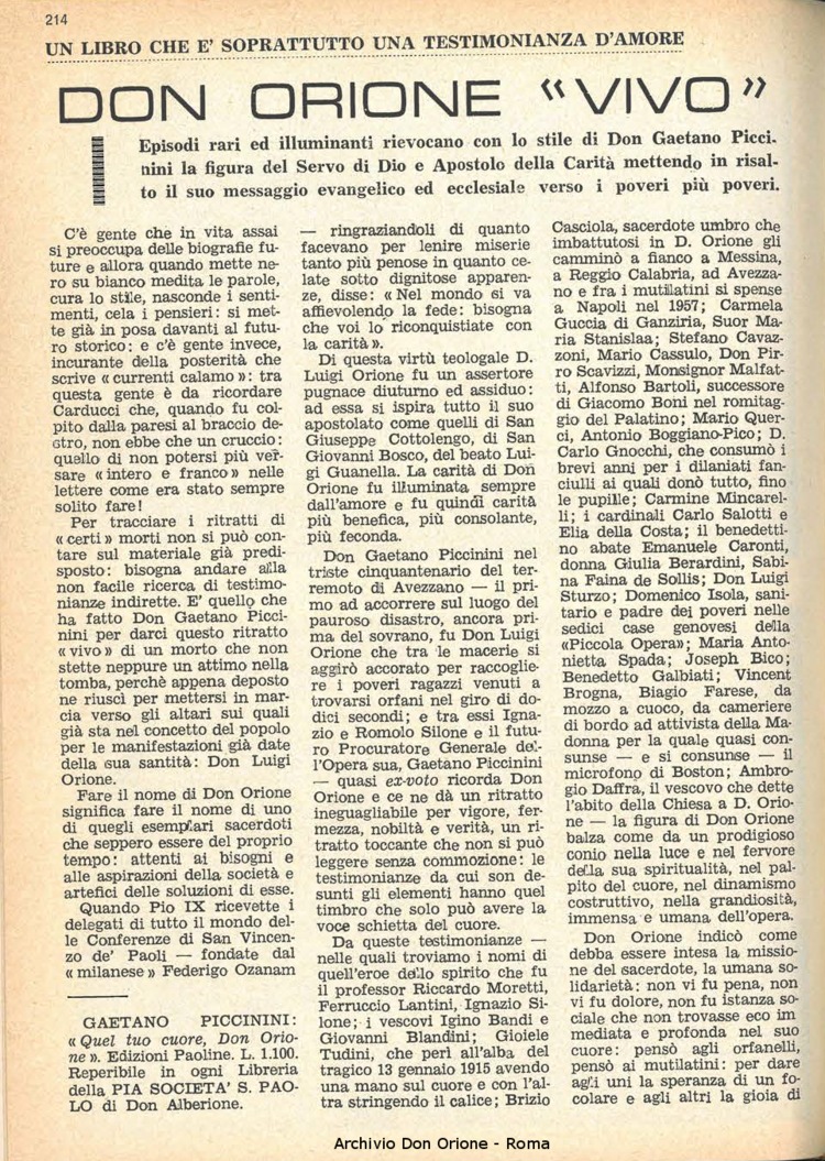 La piccola Opera della Divina Provvidenza, 61, 19_20, 01-10-1966, pagina 18