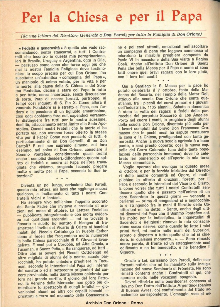 La piccola Opera della Divina Provvidenza, 61, 21, 22-11-1966, pagina 2