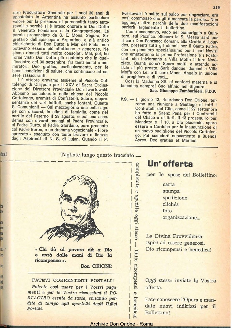 La piccola Opera della Divina Provvidenza, 61, 21, 22-11-1966, pagina 3