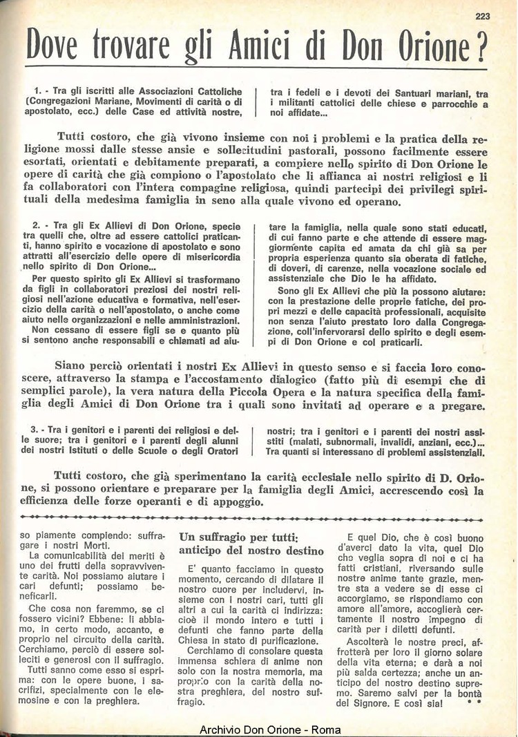 La piccola Opera della Divina Provvidenza, 61, 21, 22-11-1966, pagina 7