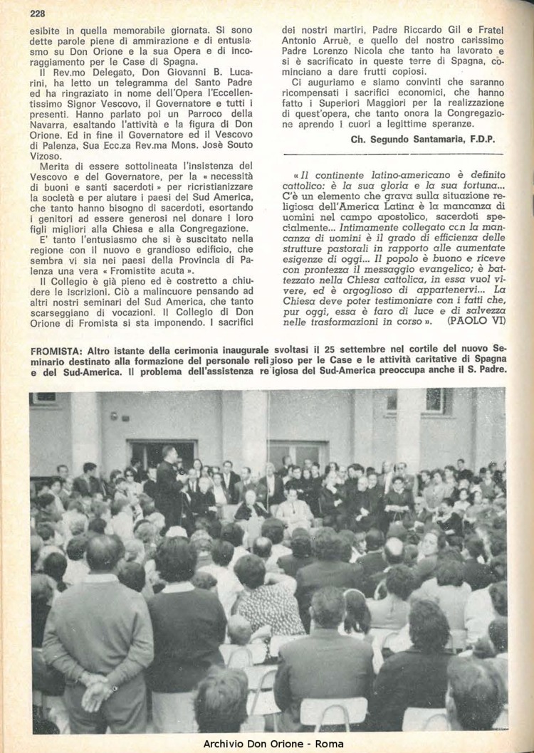 La piccola Opera della Divina Provvidenza, 61, 21, 22-11-1966, pagina 12