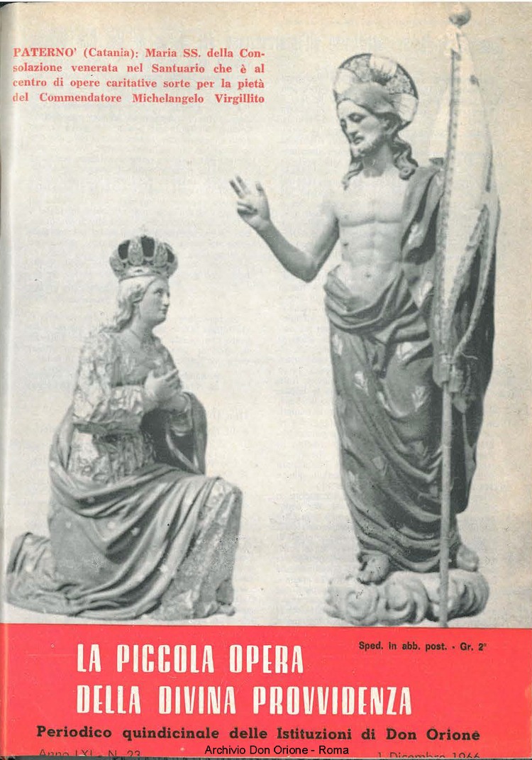 La piccola Opera della Divina Provvidenza, 61, 23, 01-12-1966, pagina 1