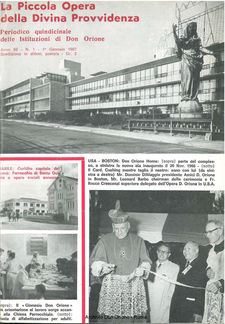 La piccola Opera della Divina Provvidenza, 62, 01, 01-01-1967, pagina 1