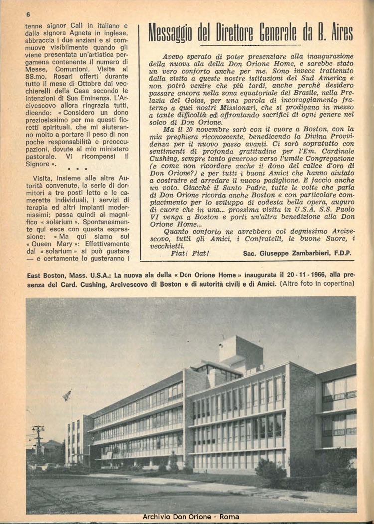 La piccola Opera della Divina Provvidenza, 62, 01, 01-01-1967, pagina 6